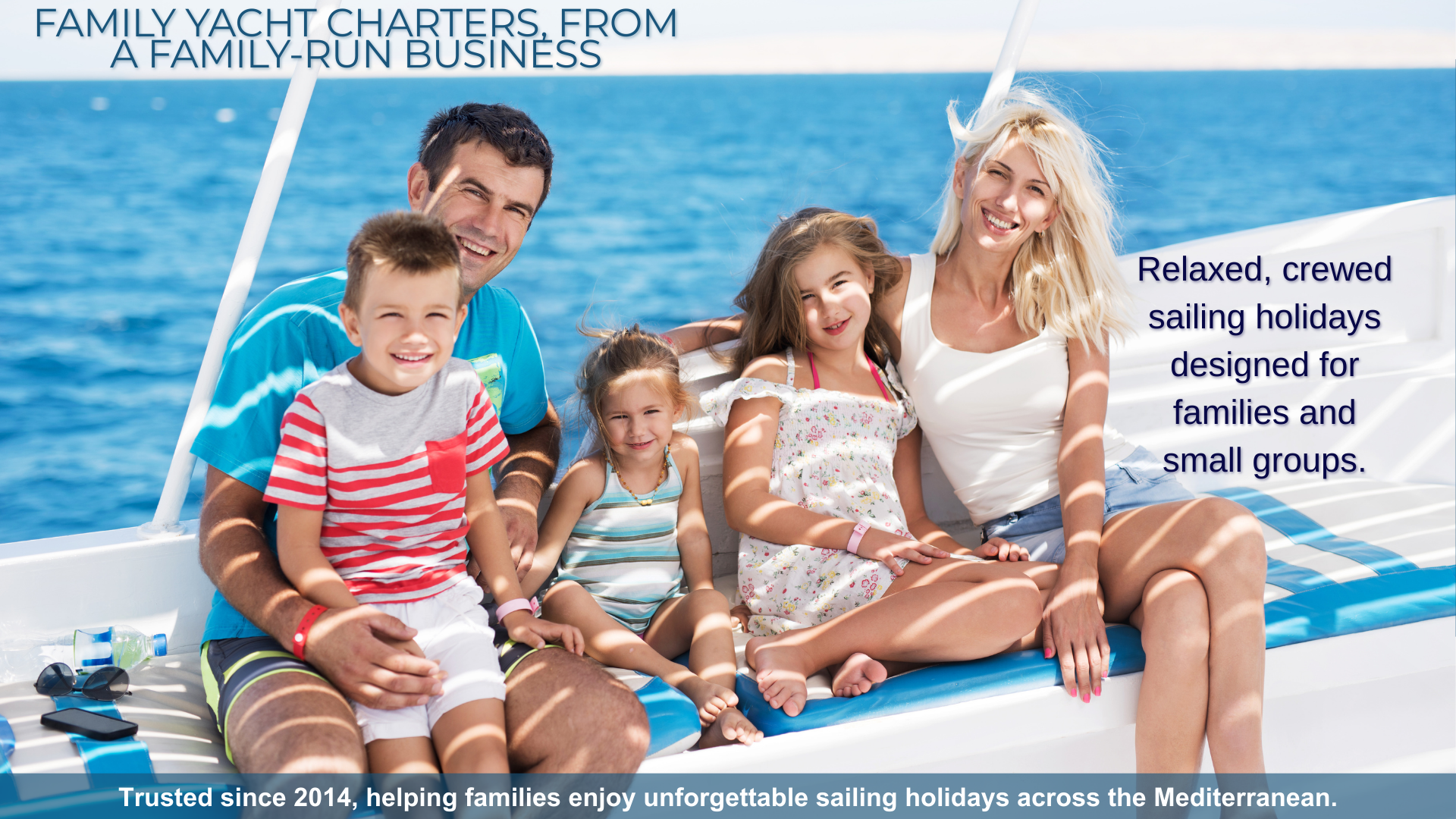 family-sailing-holiday Family Sailing Holidays in the Mediterranean